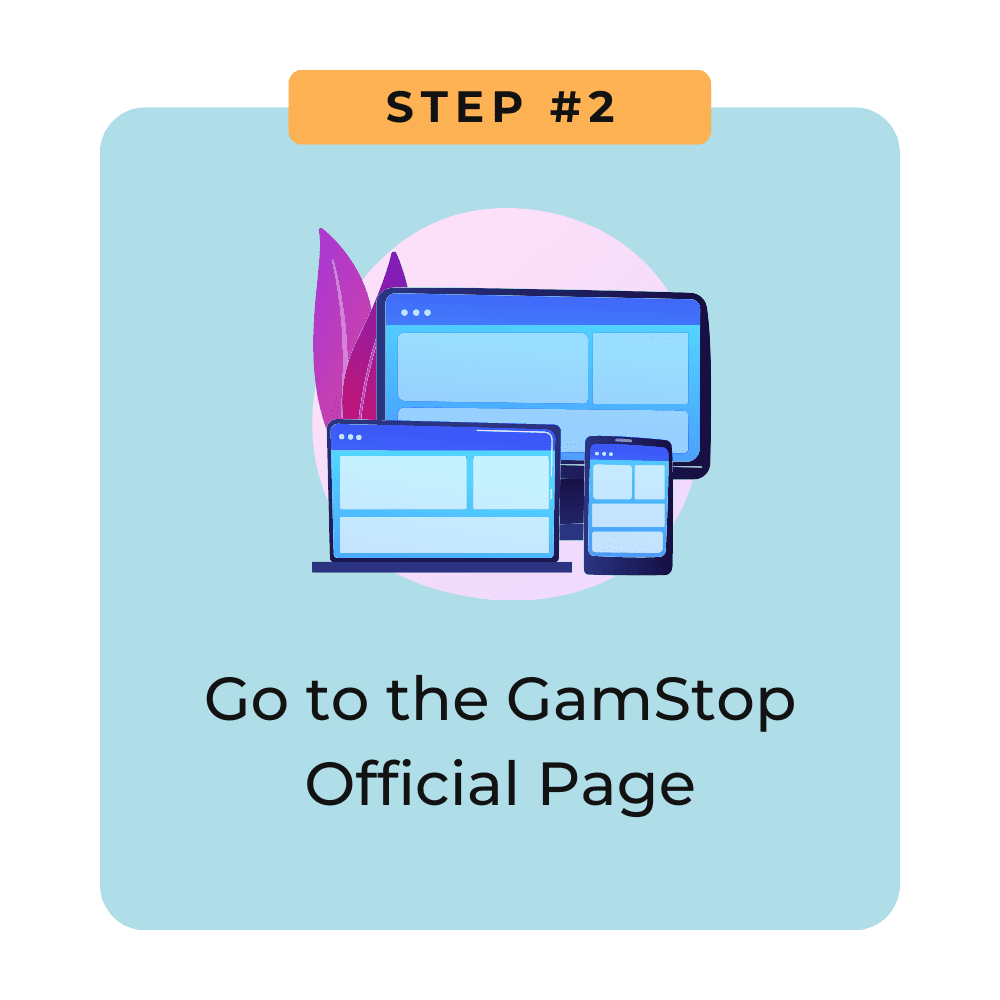 Step 2 Visit GamStop Page