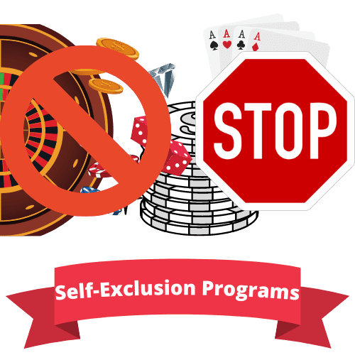 Programs for gambling self-exclusion