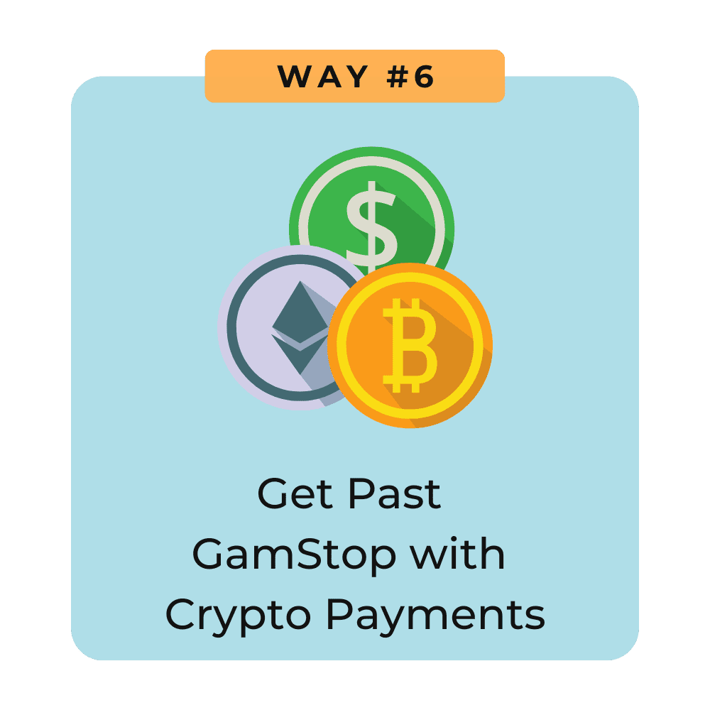 get past GamStop paying by crypto
