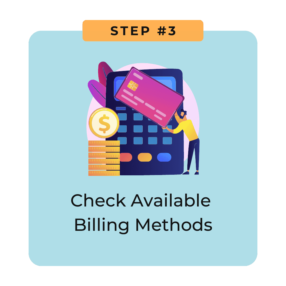 Choose Billing Option