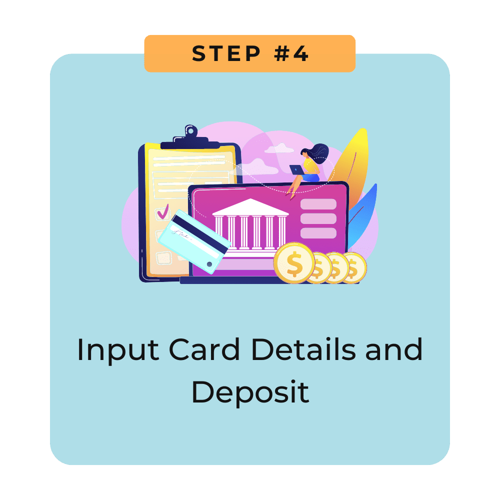 Step 4 Input Card Details